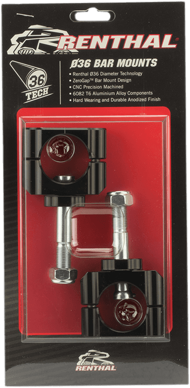 RENTHAL 0603-0923 Bar Mount - 36Tech - 5 mm Offset — image 2 of 2