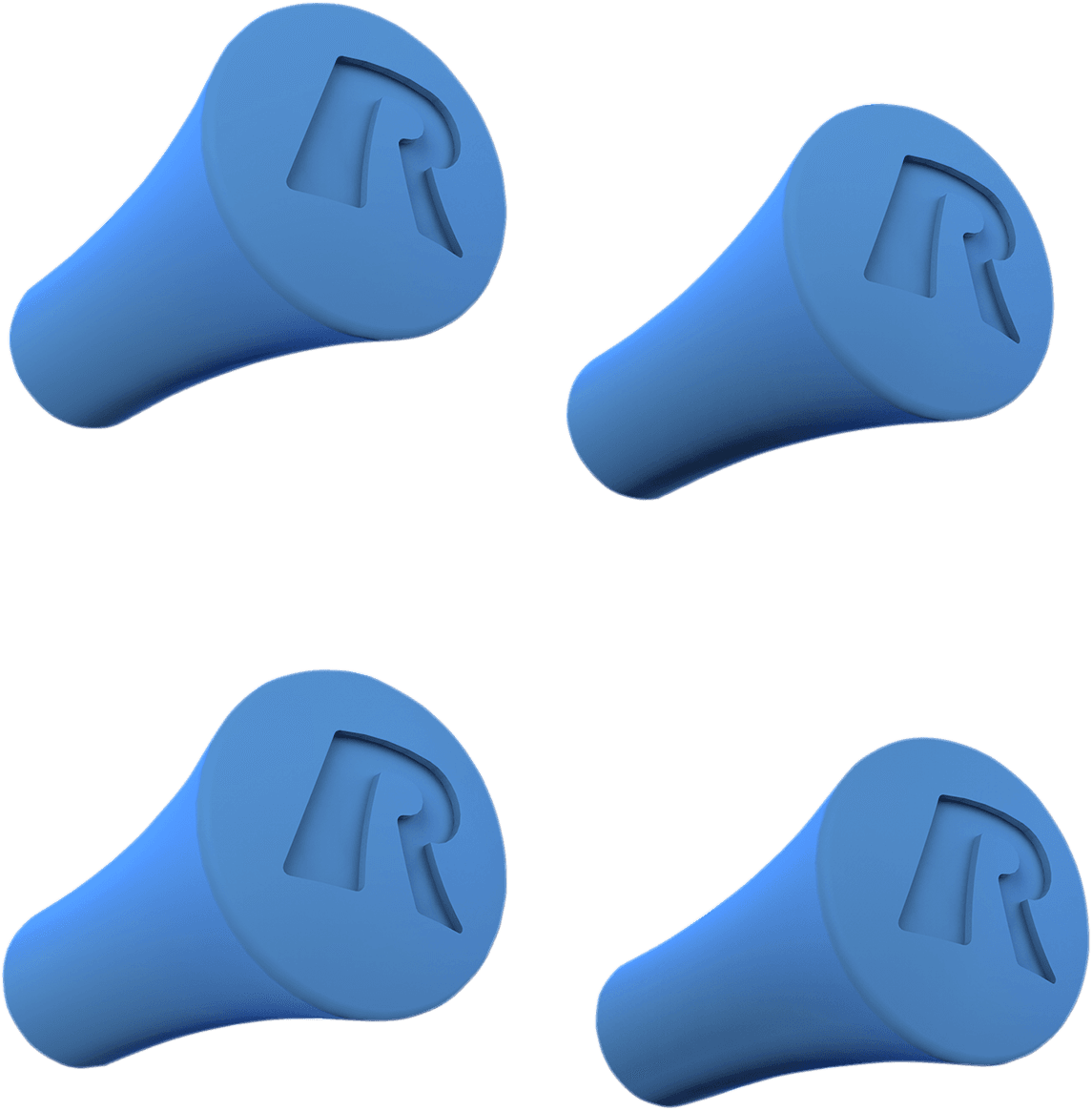 RAM MOUNTS 06030930 X-Grip® Replacement Post Caps - Blue