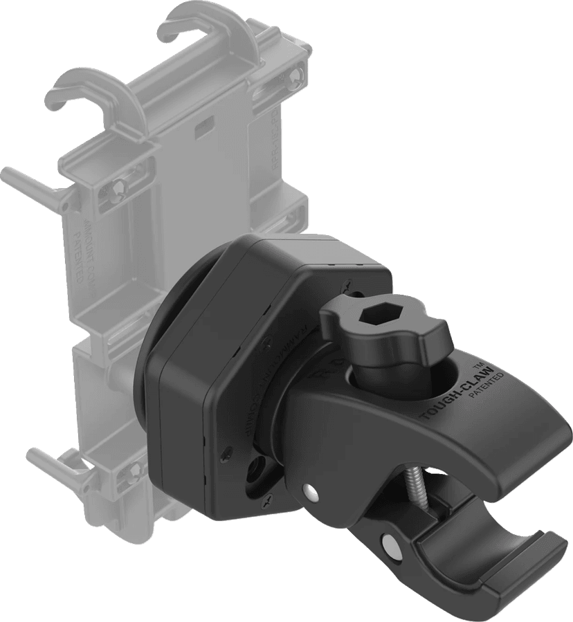 RAM MOUNTS 06031133 Tough-Claw™ Small Clamp Base with Vibe-Safe™ Adapter - 5/8"-1-1/2" — image 3 of 3
