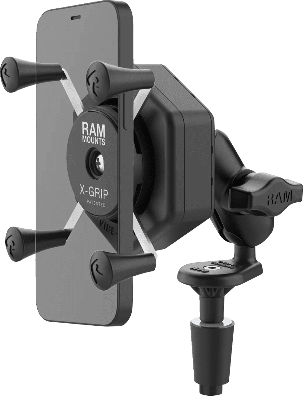 RAM MOUNTS 06031135 X-Grip® Mount Kit - Vibe Safe™ - Fork Stem