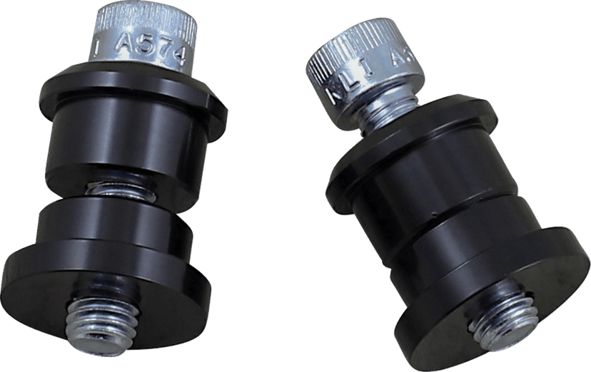 BILTWELL 0604-0224 Riser Bushings - Solid - Black