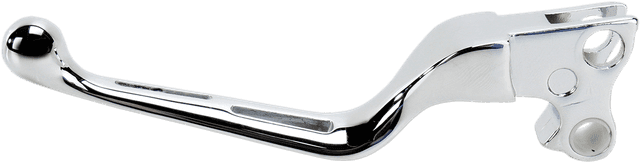 DRAG SPECIALTIES 0610-0143 Slotted Wide Blade Replacement Clutch Lever - Chrome