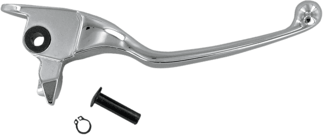 DRAG SPECIALTIES 0610-0187 Wide Blade Replacement Brake Lever - Chrome