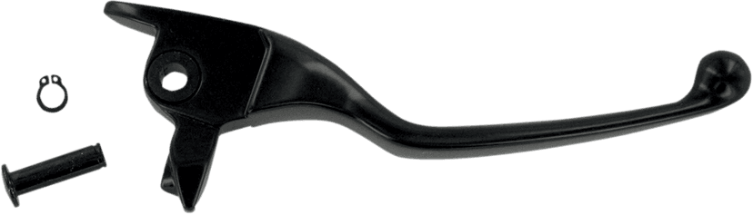 DRAG SPECIALTIES 0610-0190 Wide Blade Replacement Brake Lever - Black