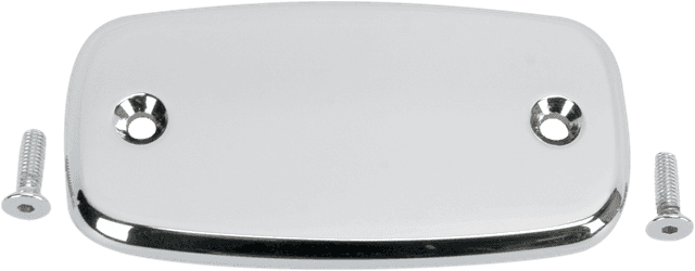 BARON 0610-0322 Master Cylinder Cover - Smooth - Suzuki - Chrome