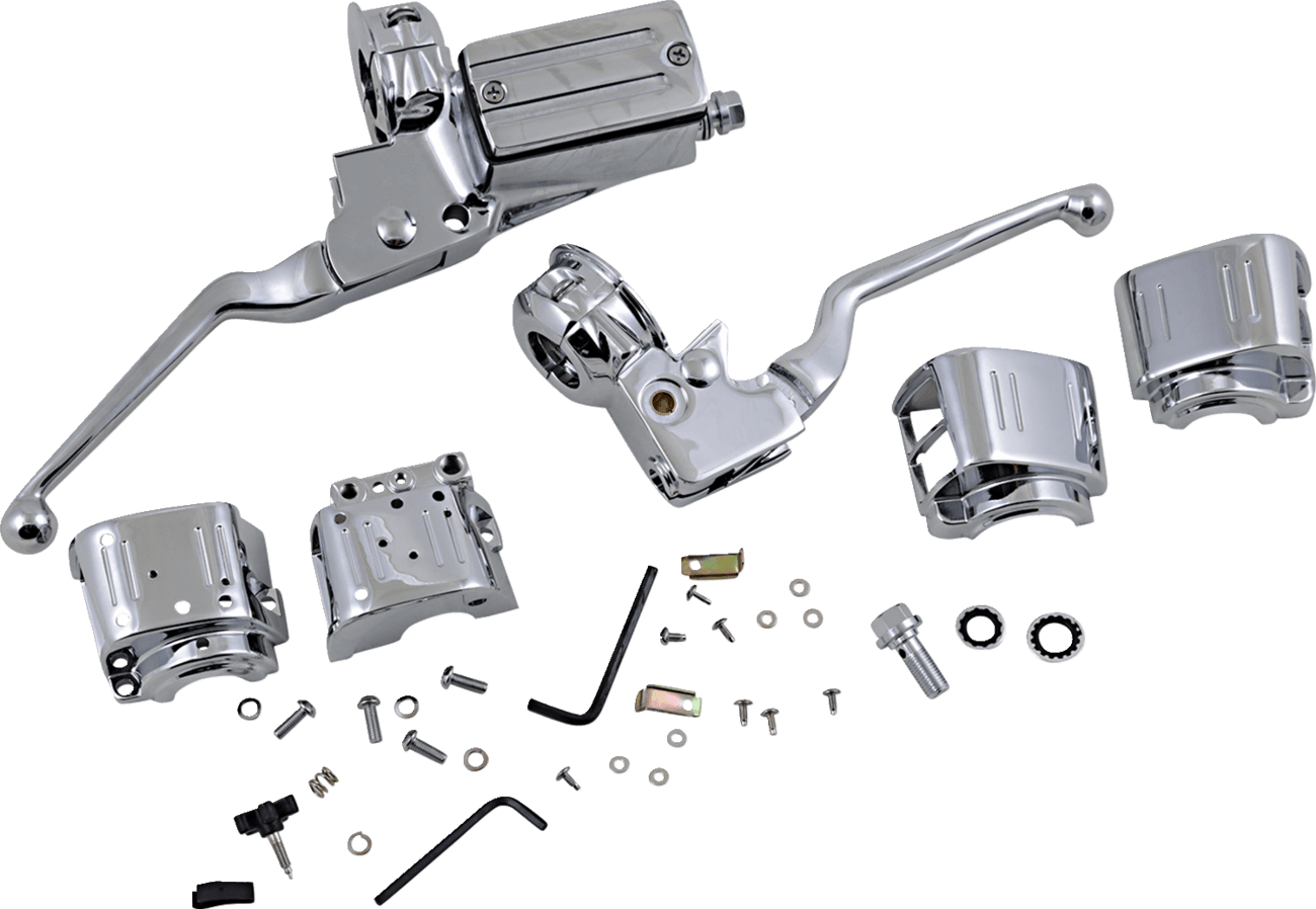 DRAG SPECIALTIES 0610-0500 Handlebar Control Kit w/o Switches - 3/4" Master Cylinder