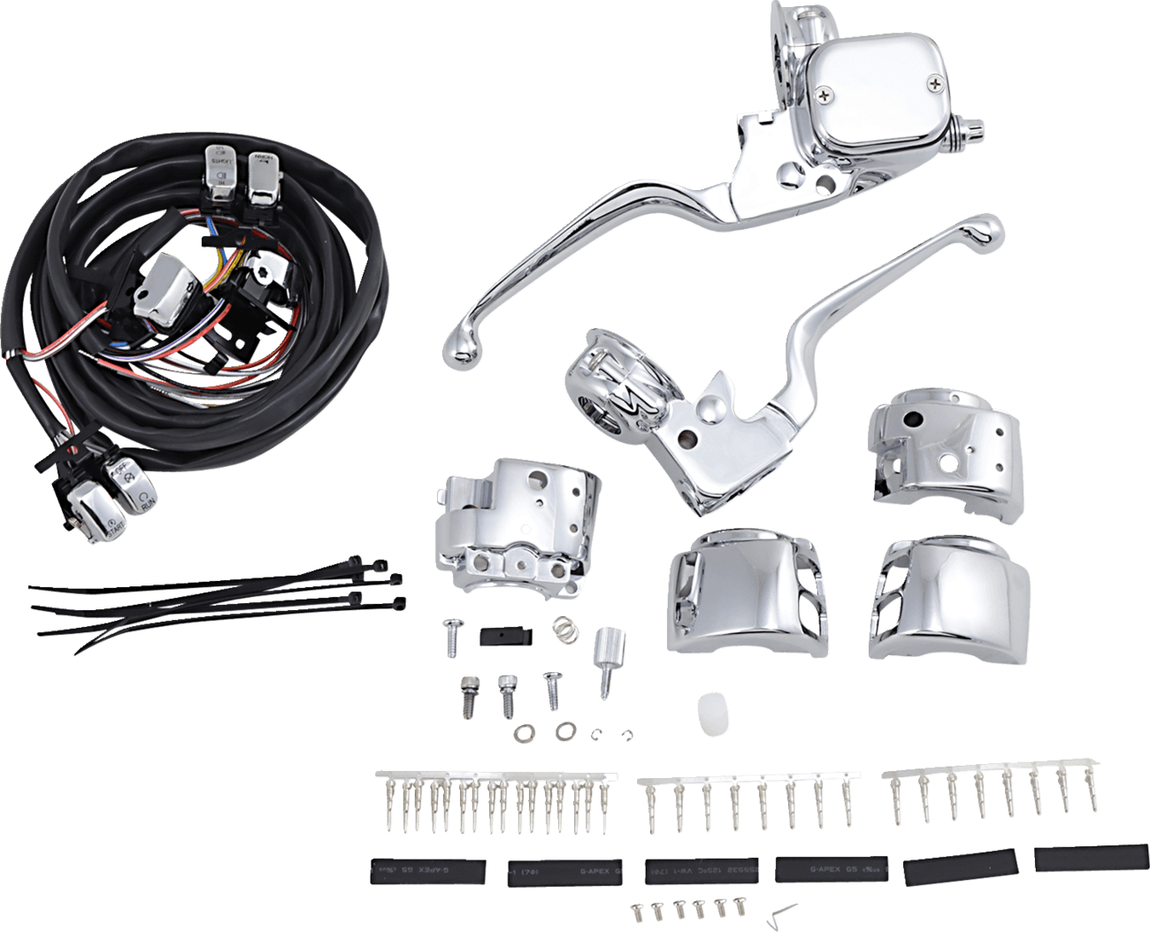 DRAG SPECIALTIES 0610-0528 Handlebar Control Kit with Mechanical Clutch - 9/16" Master Cylinder - '96-'11