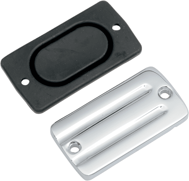 DRAG SPECIALTIES 0610-0684 Front Brake Master Cylinder Cover - Chrome