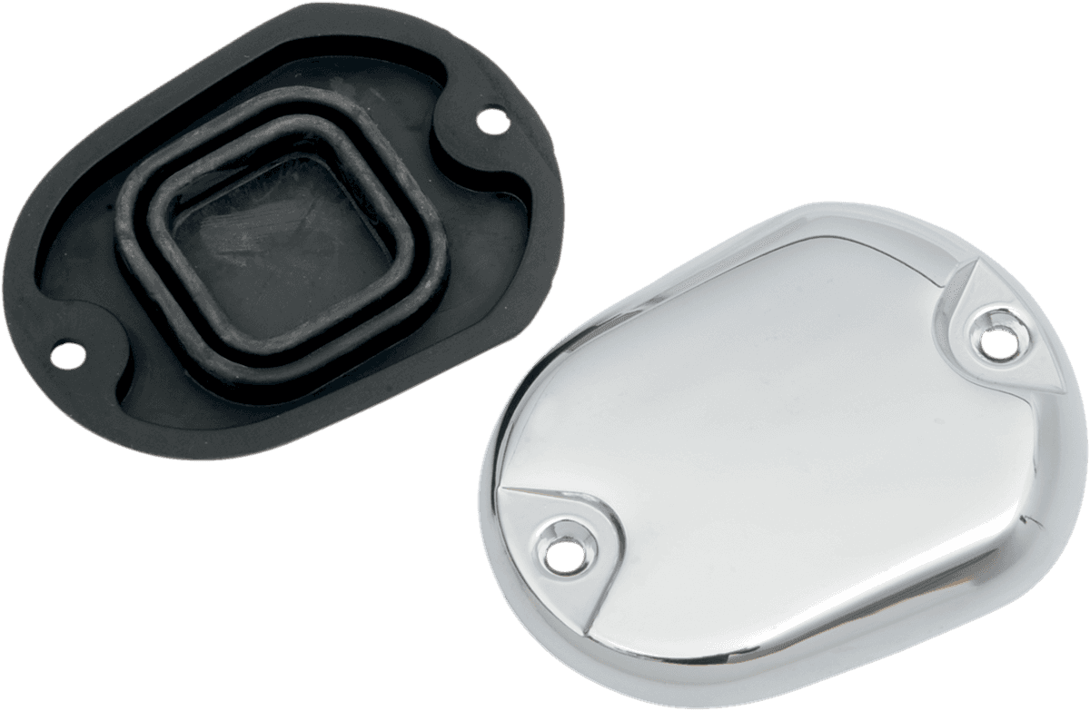 DRAG SPECIALTIES 0610-0686 Front Brake Master Cylinder Cover - Chrome