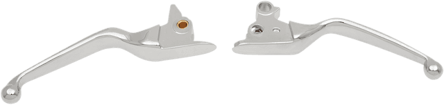 DRAG SPECIALTIES 0610-1682 Wide Blade Lever Set - Chrome