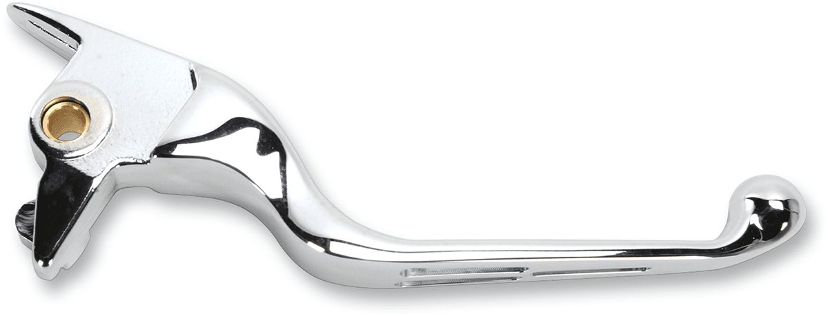DRAG SPECIALTIES 0610-1688 Slotted Wide Blade Replacement Brake Lever - Chrome