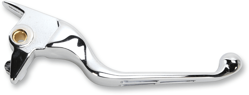DRAG SPECIALTIES 0610-1688 Slotted Wide Blade Replacement Brake Lever - Chrome
