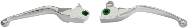 DRAG SPECIALTIES 0610-1978 Wide Blade Lever Set - Chrome