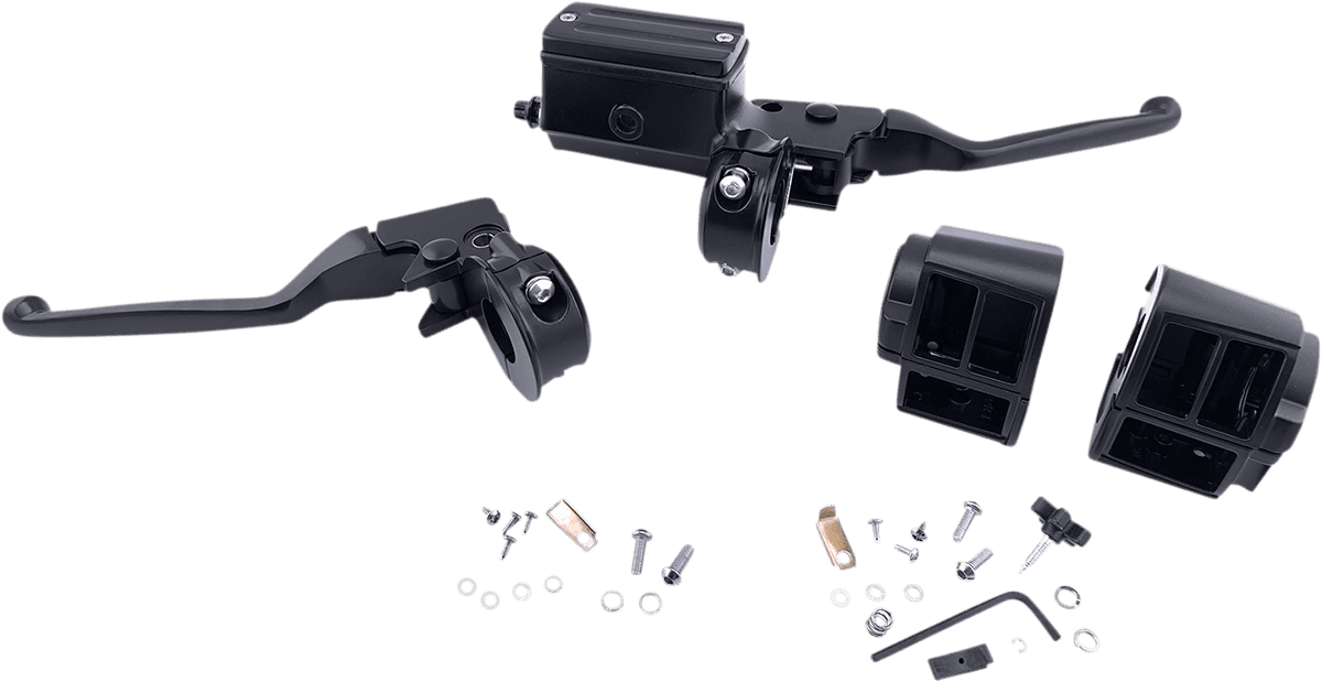 DRAG SPECIALTIES 0610-2147 Handlebar Control Kit - 5/8" Master Cylinder - Black