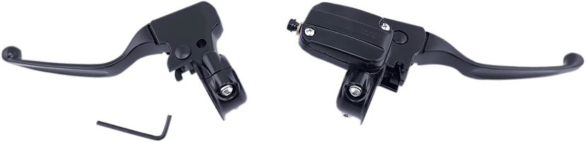 DRAG SPECIALTIES 0610-2151 Handlebar Control Kit - '99 - '06 FLT/FLHT - Black — image 2 of 2