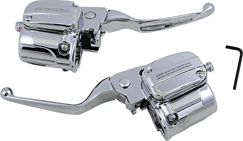 DRAG SPECIALTIES 0610-2186 Handlebar Control Kit - '15-'16 FLTR - Chrome