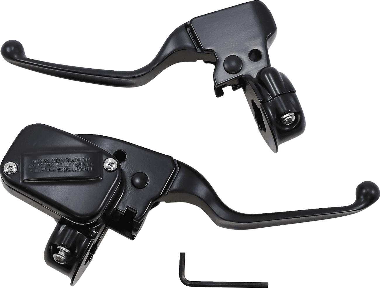 DRAG SPECIALTIES 0610-2200 Brake/Clutch Lever Assembly - Matte Black