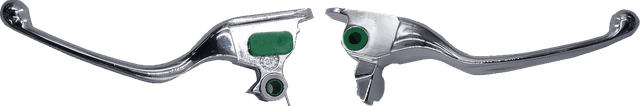DRAG SPECIALTIES 0610-2253 Wide Blade Lever Set - Chrome