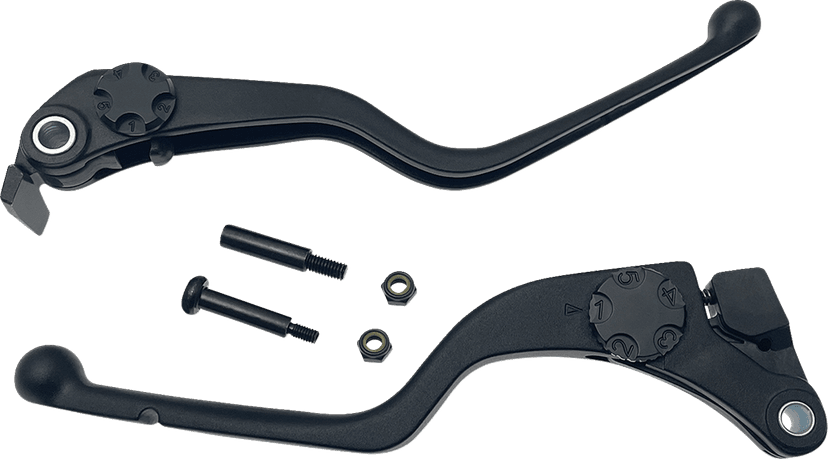 DRAG SPECIALTIES 0610-2299 Handlebar Control Kit - Pan America - Black