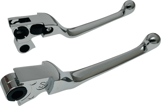 DRAG SPECIALTIES 0610-2300 Narrow Lever Set - Chrome