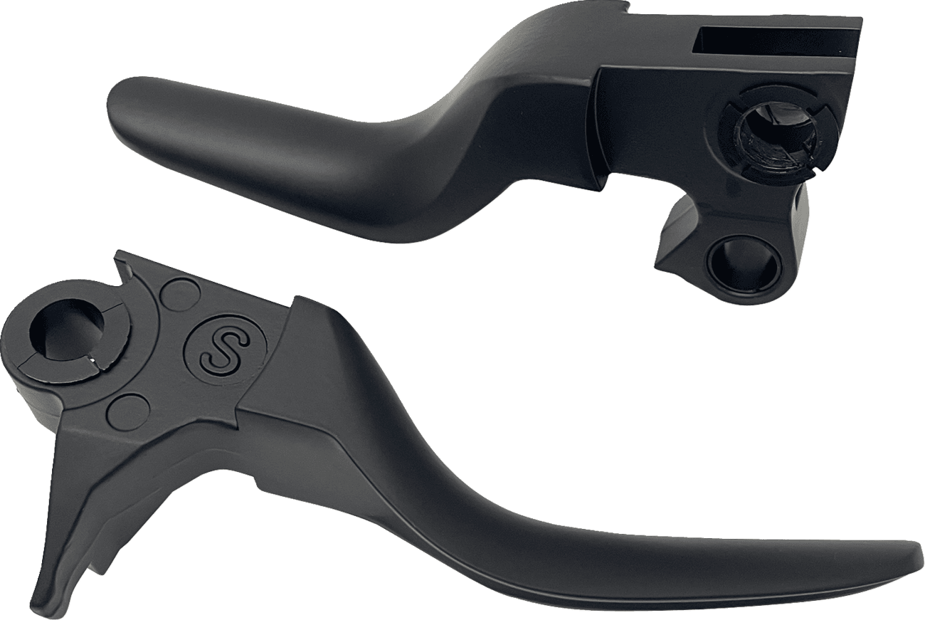 DRAG SPECIALTIES 0610-2303 Short Lever Set - Black