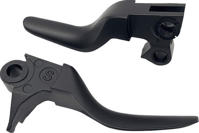 DRAG SPECIALTIES 0610-2303 Short Lever Set - Black