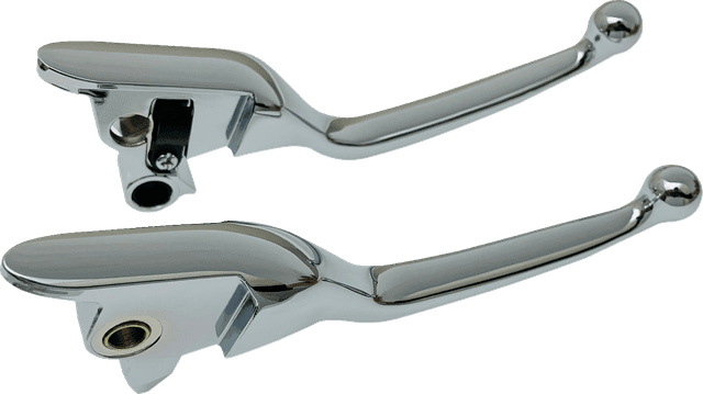 DRAG SPECIALTIES 0610-2304 Narrow Lever Set - Chrome