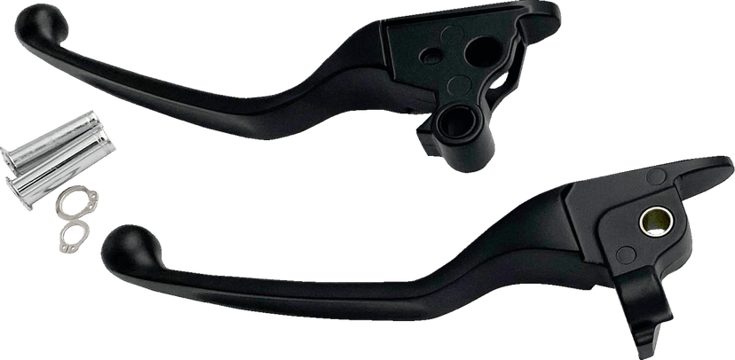 DRAG SPECIALTIES 0610-2305 Narrow Lever Set - Black