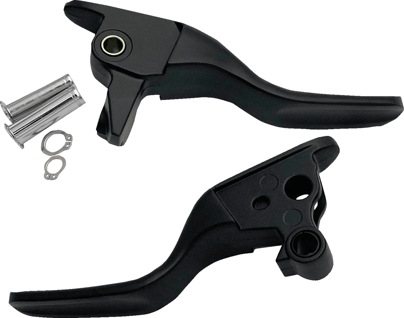 DRAG SPECIALTIES 0610-2307 Short Lever Set - Black