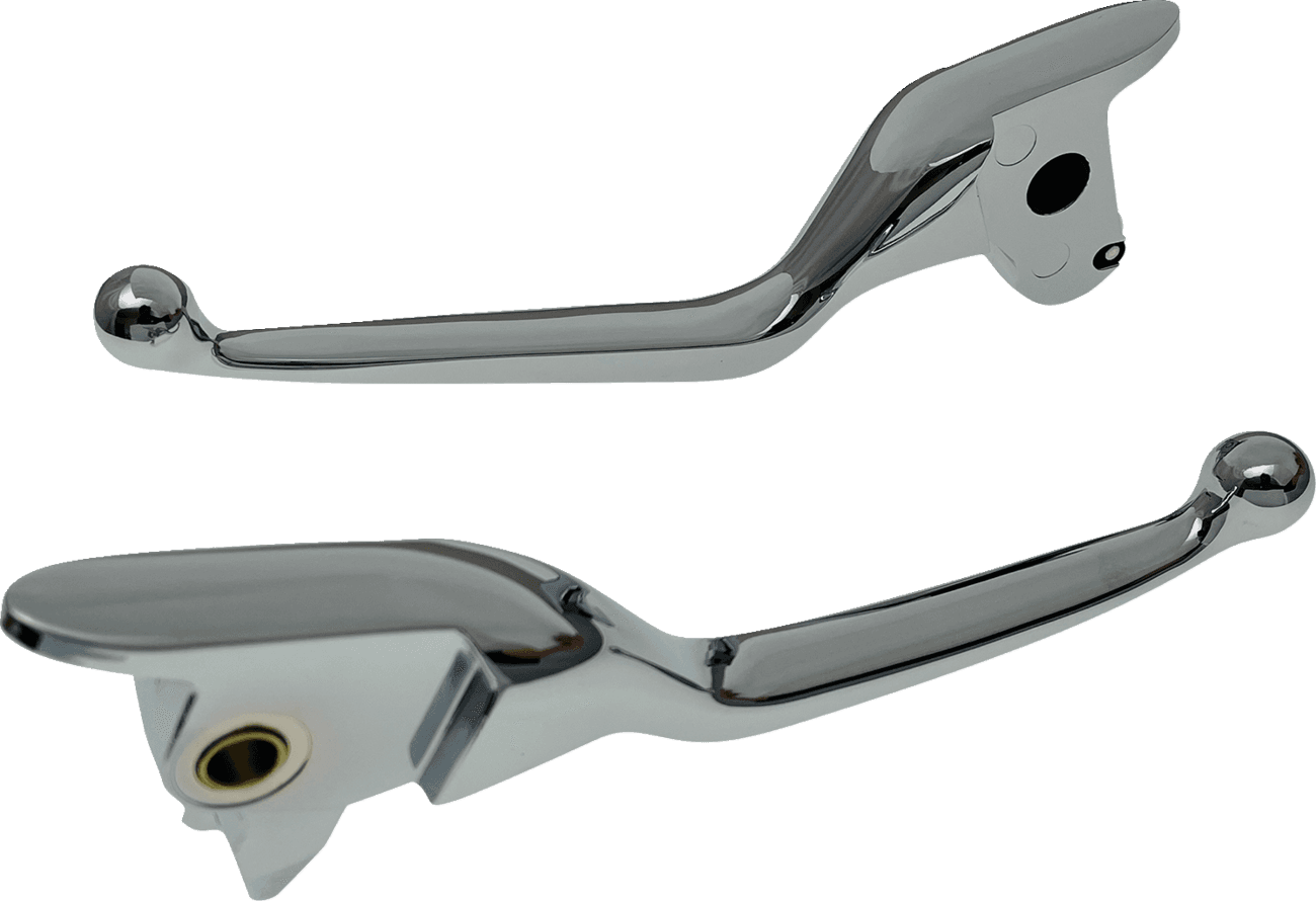 DRAG SPECIALTIES 0610-2308 Narrow Lever Set - Chrome