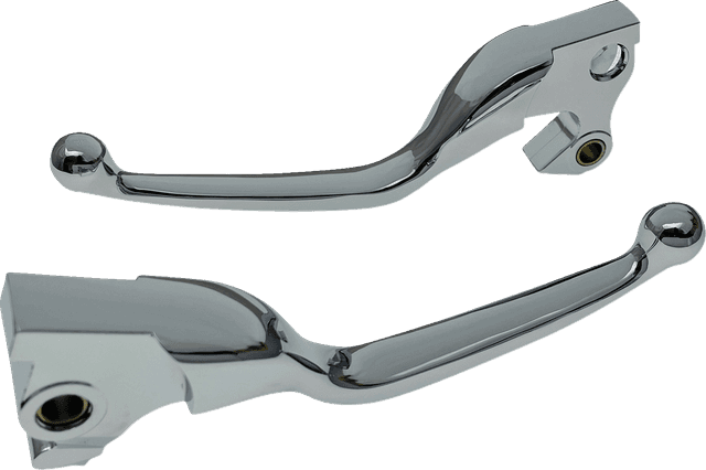 DRAG SPECIALTIES 0610-2312 Narrow Lever Set - Chrome