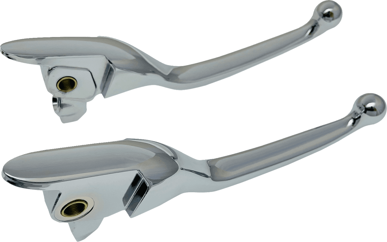 DRAG SPECIALTIES 0610-2317 Narrow Lever Set - Chrome