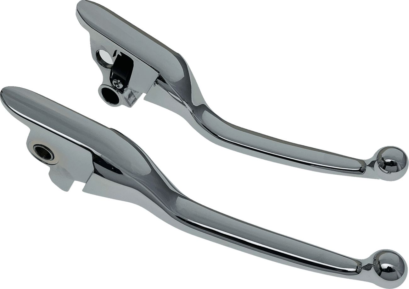 DRAG SPECIALTIES 0610-2321 Narrow Lever Set - Chrome