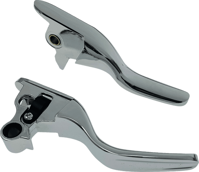DRAG SPECIALTIES 0610-2323 Short Lever Set - Chrome