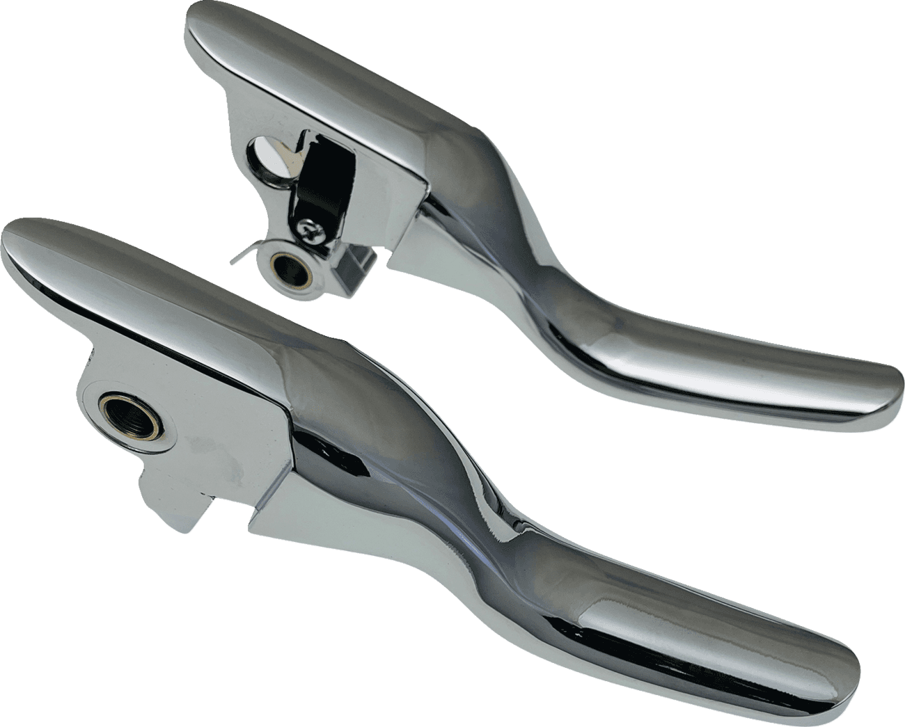 DRAG SPECIALTIES 0610-2327 Short Lever Set - Chrome