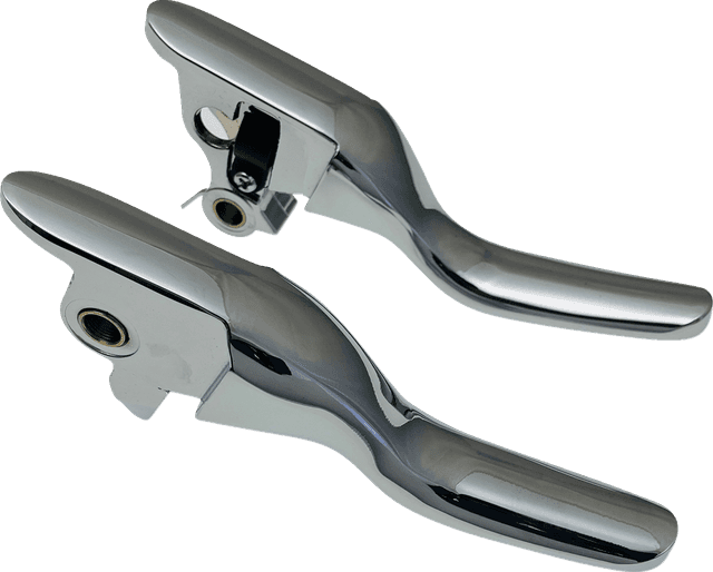DRAG SPECIALTIES 0610-2327 Short Lever Set - Chrome