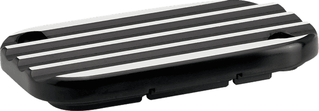 JOKER MACHINE 0610-2330 Hydraulic Clutch Master Cylinder Cover - Finned - Black/Silver — image 2 of 4