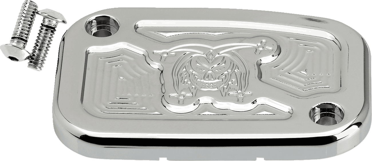 JOKER MACHINE 0610-2333 Hydraulic Clutch Master Cylinder Cover - Joker - Chrome