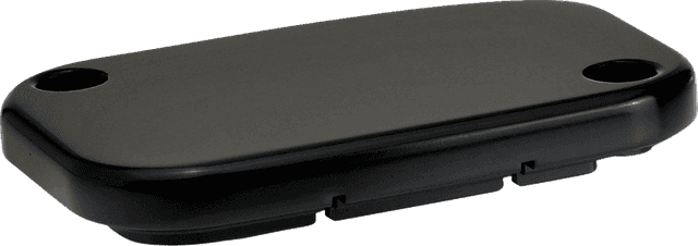 JOKER MACHINE 0610-2334 Hydraulic Clutch Master Cylinder Cover - Smooth - Black — image 2 of 2