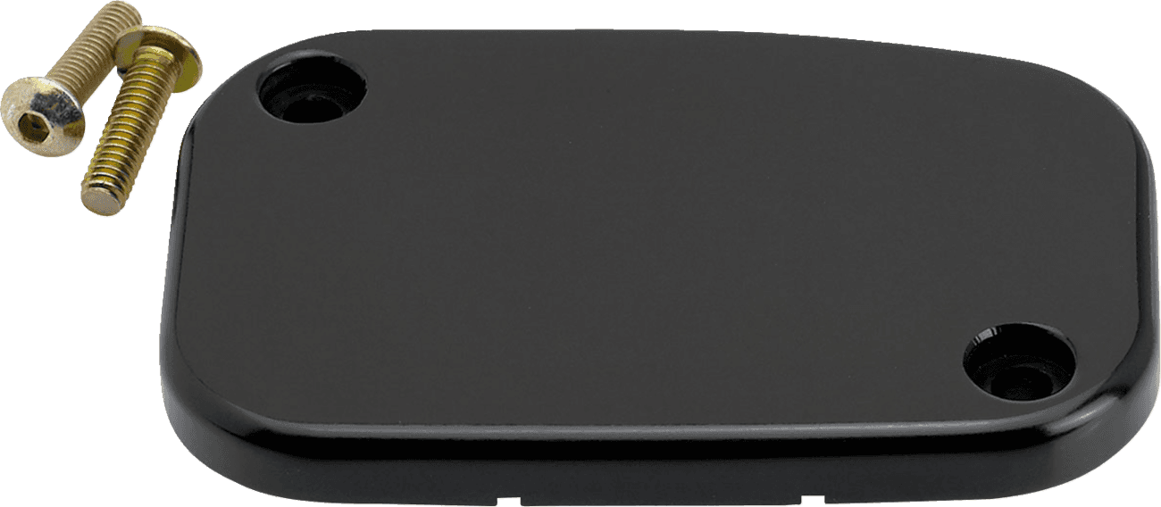 JOKER MACHINE 0610-2334 Hydraulic Clutch Master Cylinder Cover - Smooth - Black