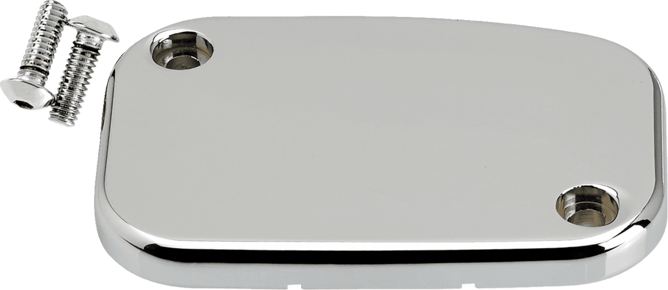 JOKER MACHINE 0610-2335 Hydraulic Clutch Master Cylinder Cover - Smooth - Chrome