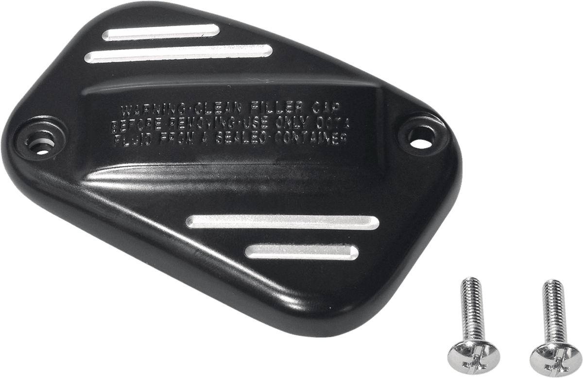 DRAG SPECIALTIES 0611-0189 Front Brake Master Cylinder Cover - Black