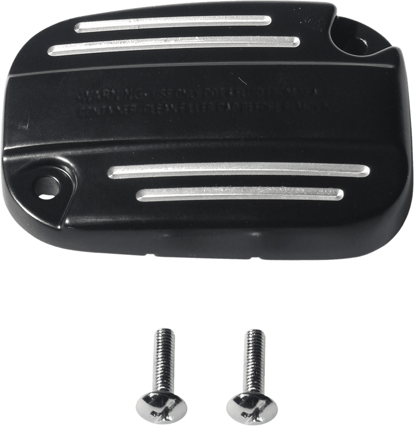DRAG SPECIALTIES 0611-0190 Front Brake Master Cylinder Cover - Black — image 1 of 2