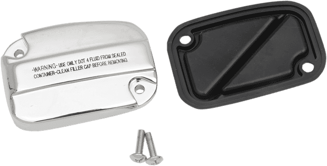 DRAG SPECIALTIES 0612-0394 Clutch Master Cylinder Cover Kit - Chrome