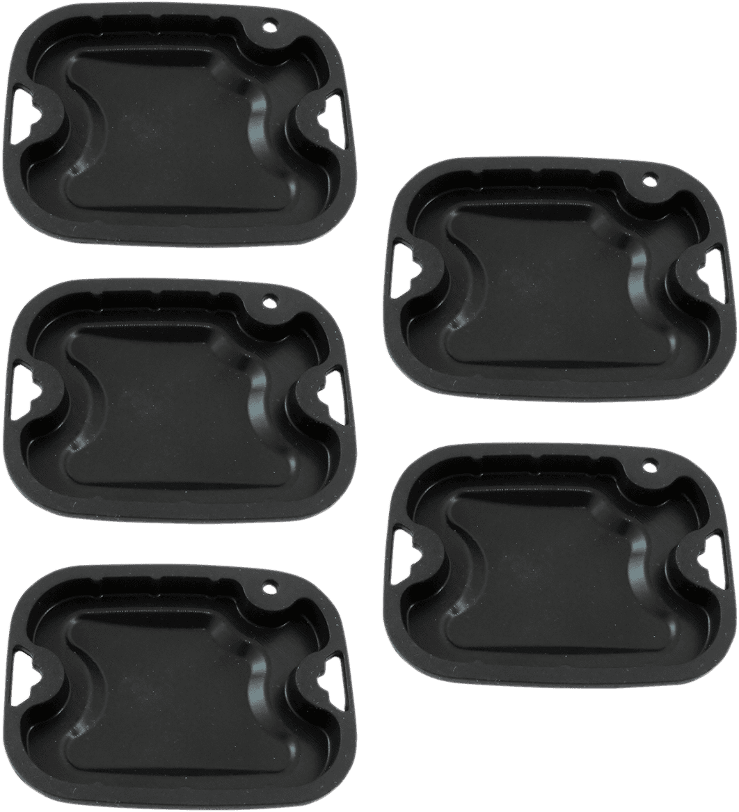 DRAG SPECIALTIES 0612-0425 Clutch Cover Gaskets - Trikes - Black