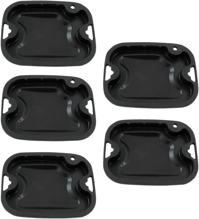 DRAG SPECIALTIES 0612-0425 Clutch Cover Gaskets - Trikes - Black