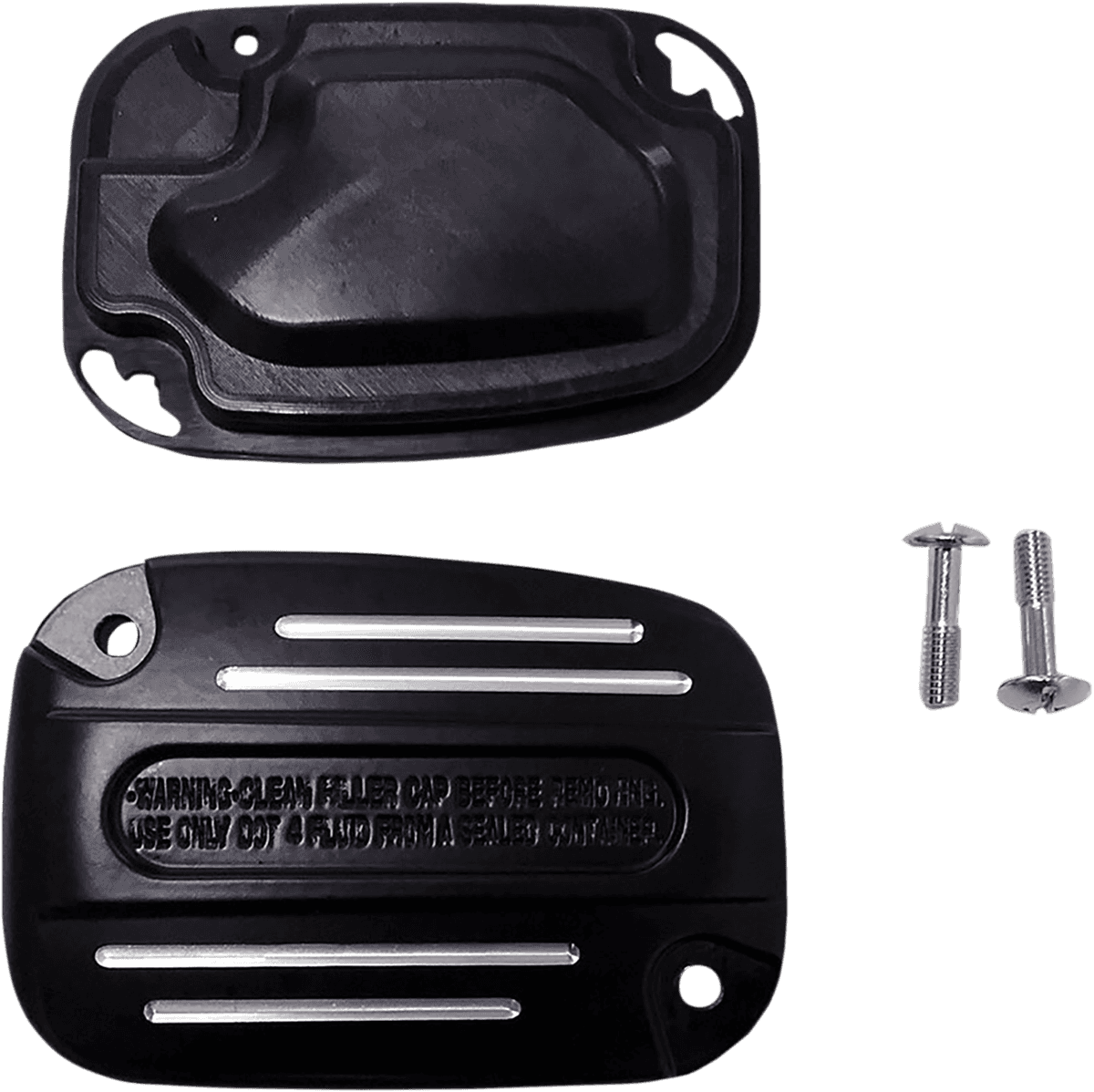 DRAG SPECIALTIES 0612-0473 Clutch Master Cylinder Cover - Black