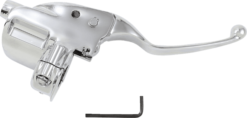 DRAG SPECIALTIES 0612-0476 Clutch Master Cylinder Assembly - Chrome