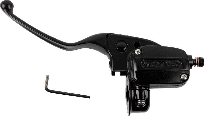 DRAG SPECIALTIES 0612-0477 Clutch Master Cylinder Assembly - Black