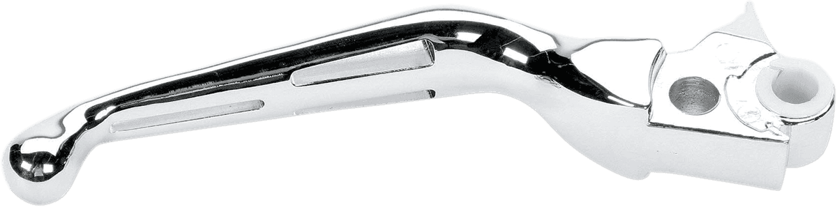 DRAG SPECIALTIES 0613-0026 Slotted Wide Blade Replacement Brake Lever - Chrome
